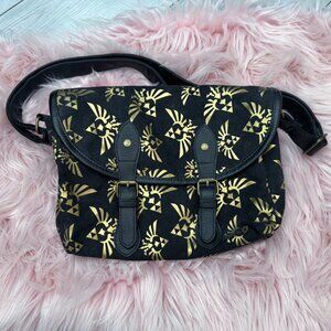 Nintendo The Legend of Zelda Triforce Logo Mini Satchel Purse